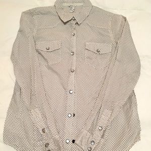 Micro Dot Button Shirt